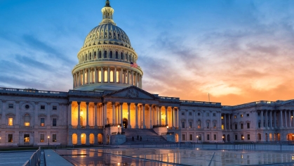 Capitol Building in Washington DC